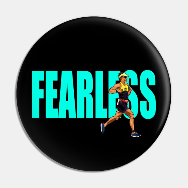 Fearless Runner Pin by ActiveJoe