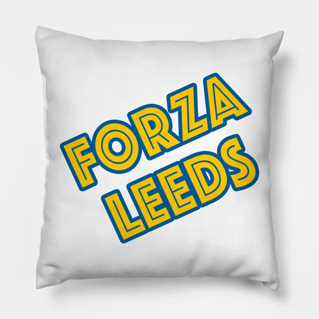 FORZA LEEDS Pillow by Confusion101