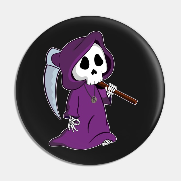 Circle Game Grim Reaper Pin by zeno27