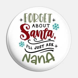 Forget about Santa I'll just ask nana Pin