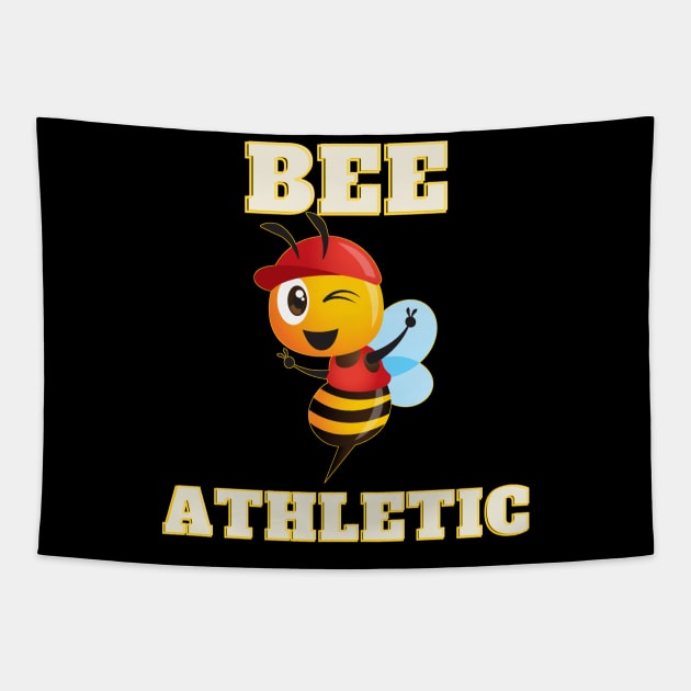 Bee Athletic Tapestry by chiinta