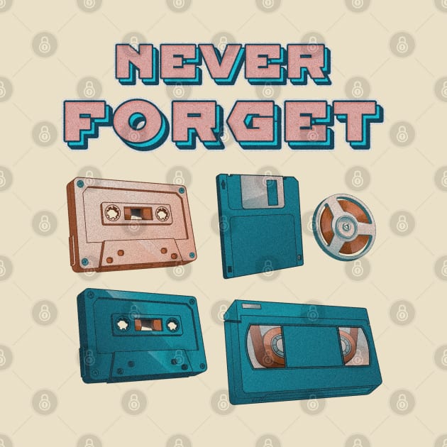 NEVER FORGET 80S AUDIO MUSIC MOVIE SETS by DopamIneArt