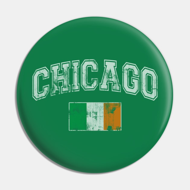 Chicago Irish Flag Pin by E