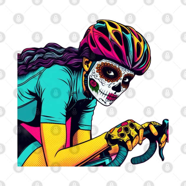 Colorful Catrina by p3p3ncil