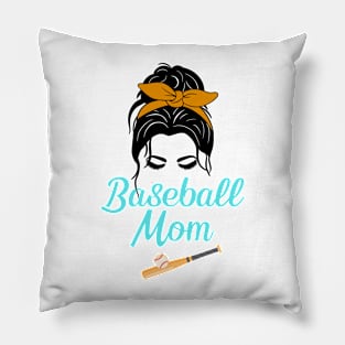 Baseball mom - sports Pillow