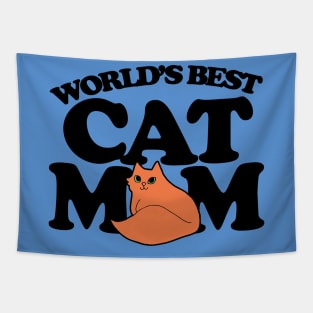 World's Best Cat Mom Tapestry