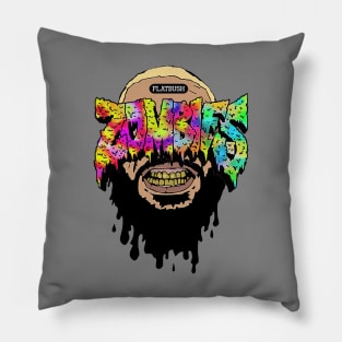 single man on zombies Pillow