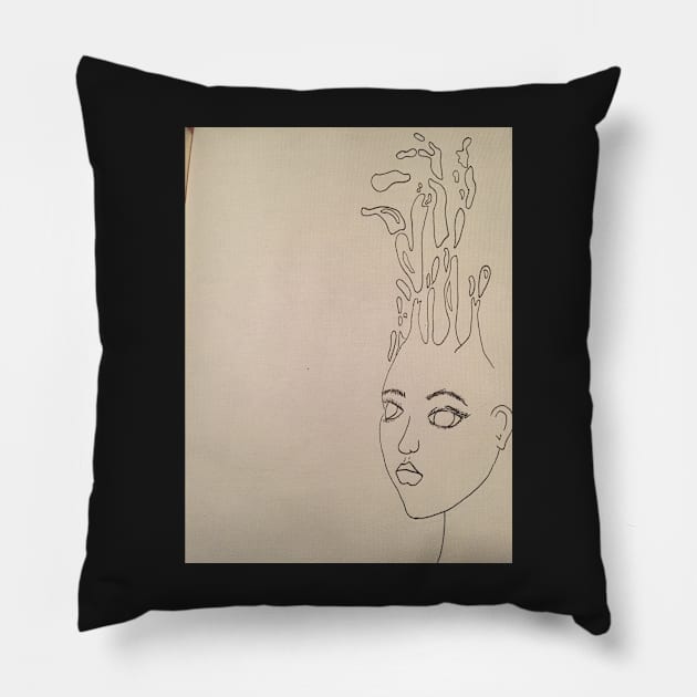 Mind meld Pillow by Artofmiarussell 