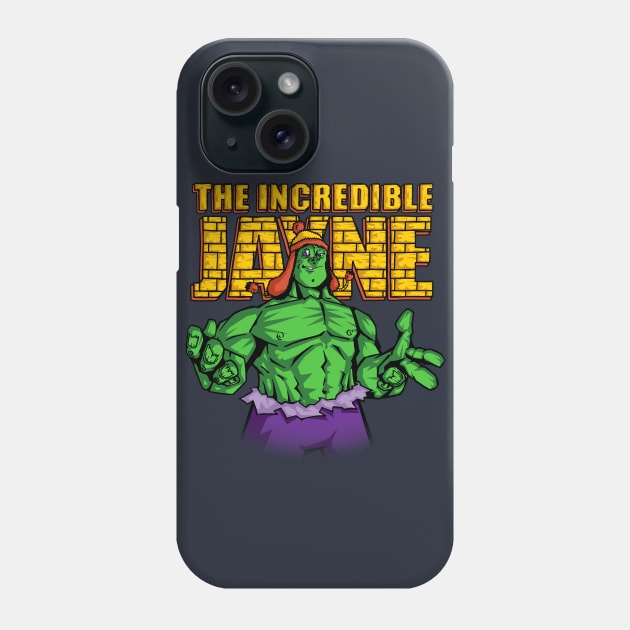 The Incredible Jayne Phone Case by fmm3