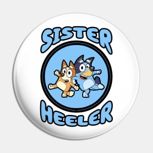 Sister Heeler III Pin