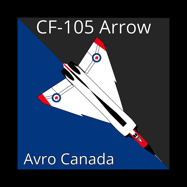 AVRO CF105 ARROW RCAF by GregFromThePeg