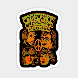 CREEDENCE CLEARWATER REVIVAL MERCH VTG Magnet