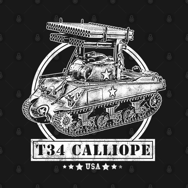 T34 Sherman Calliope by rycotokyo81