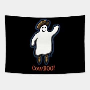 CowBOO! Tapestry