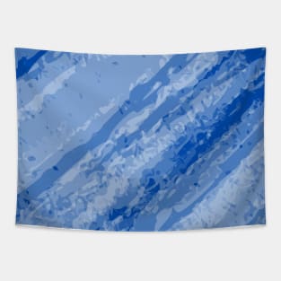 Abstract blue pastel pattern Tapestry