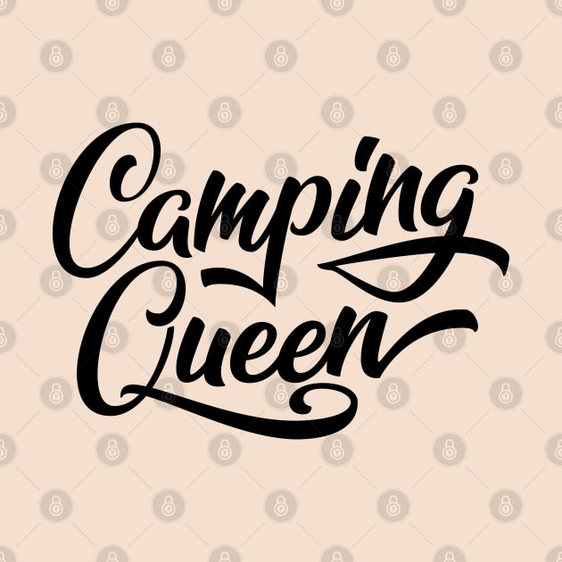 Camping Queen by CalliLetters