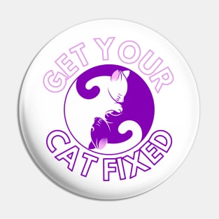 Get Your Cat Fixed Pin