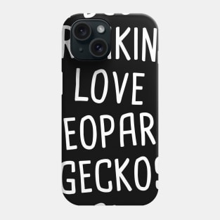 Funny Leopard Gecko Graphic Phone Case