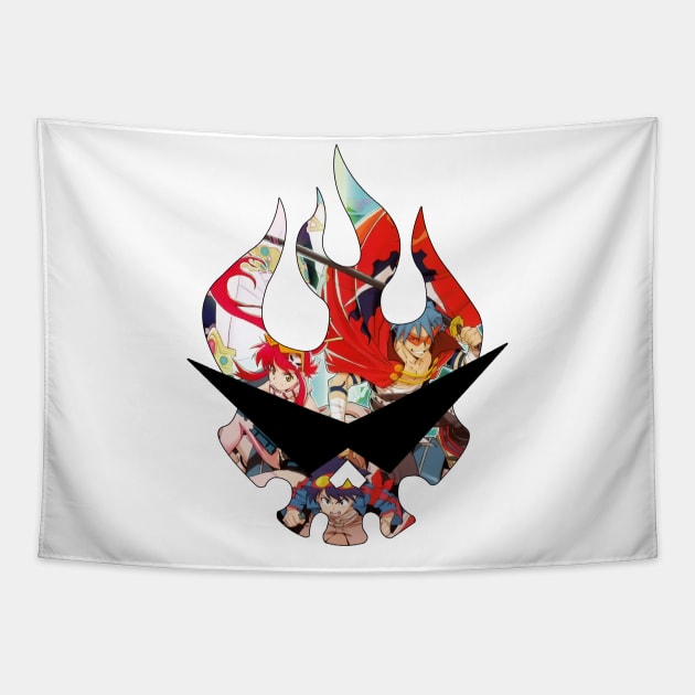 Tengen Toppa Gurren Lagann Tapestry by TheGr8DesuTree