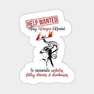 TinyDragonWanted Magnet