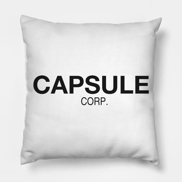 Capsule logo Pillow by Lucile