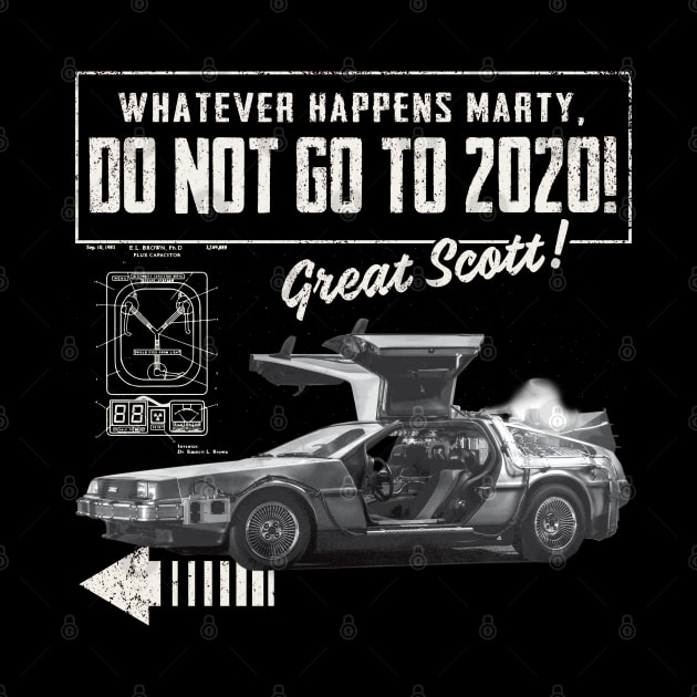 Whatever happens Marty, don't go to 2020! by Alema Art