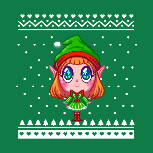 Christmas Sweater Elf T-Shirt