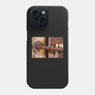 Rusted Doorlatch - Rothenburg, Germany Phone Case