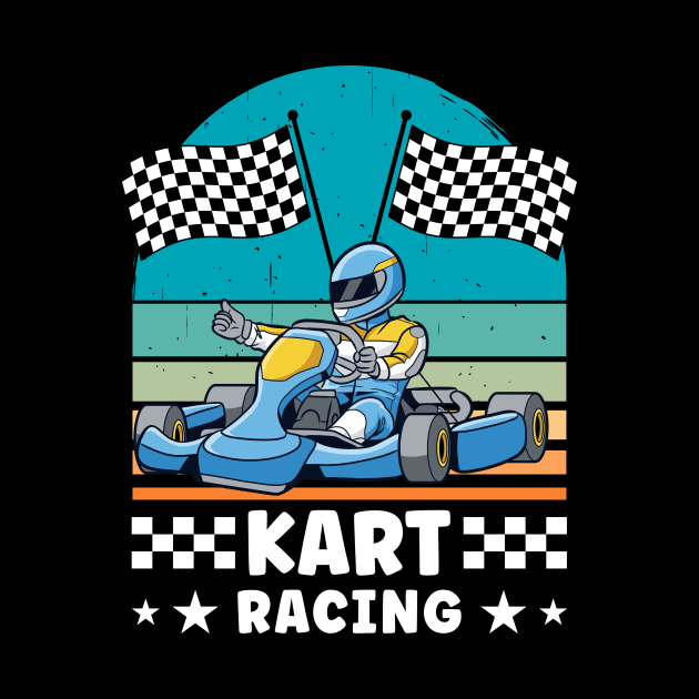 Kart Racing by printedartings