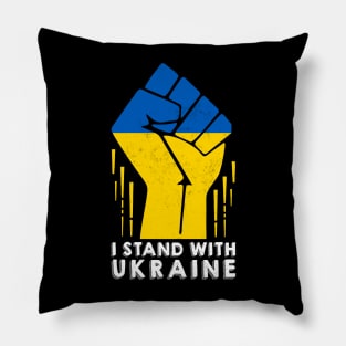 I Stand With Ukraine! Pillow