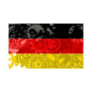 Flag of Germany - Gears T-Shirt