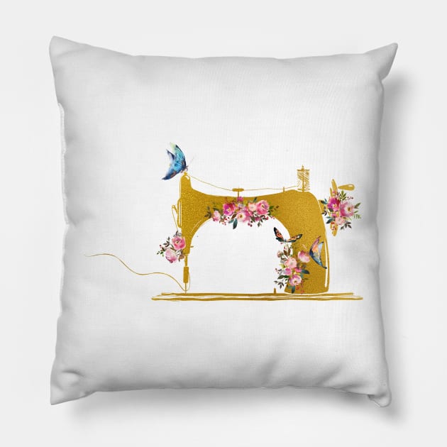 Sewing Machine Pillow by erzebeth