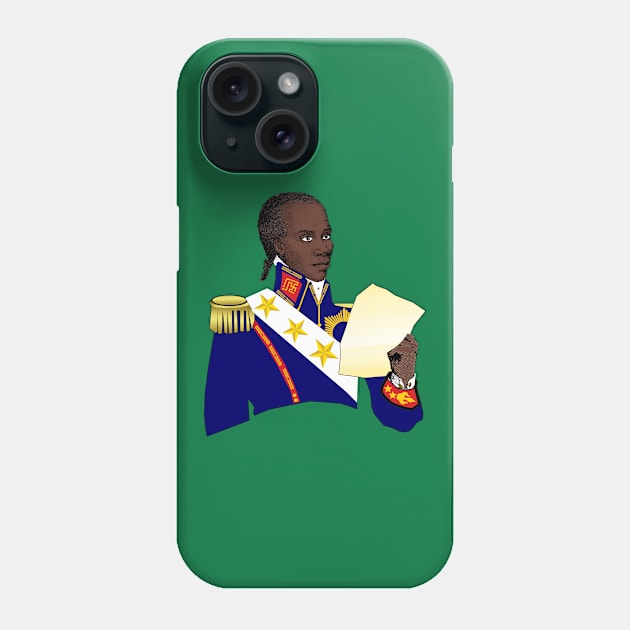 Toussaint Louverture - Haitian Revolution Phone Case by Historia