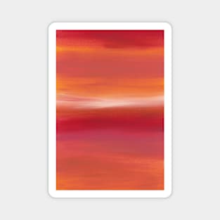 Abstract Striped Gradient in Red Magnet