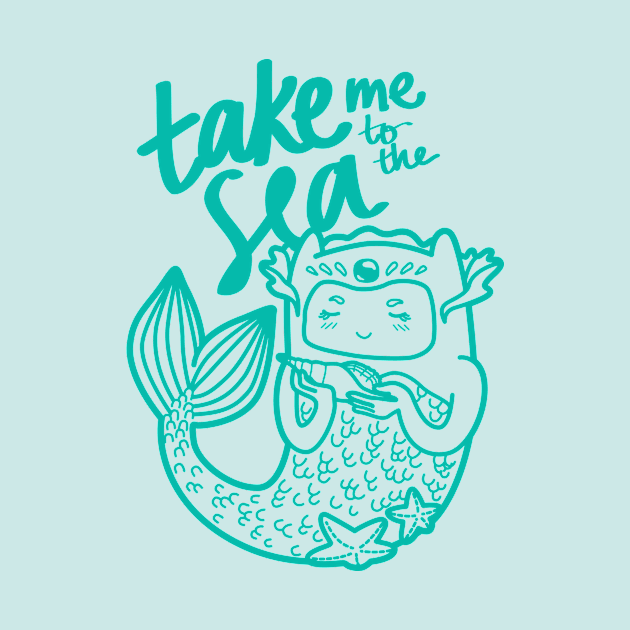 Take Me To The Sea by thejessymonster