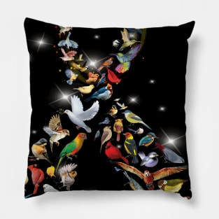 HIV Birds Symbol Costume Gift Pillow