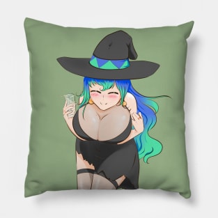 Drinks on the witch Pillow