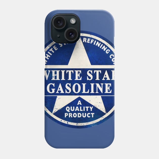 White Star Gasoline Phone Case by MindsparkCreative