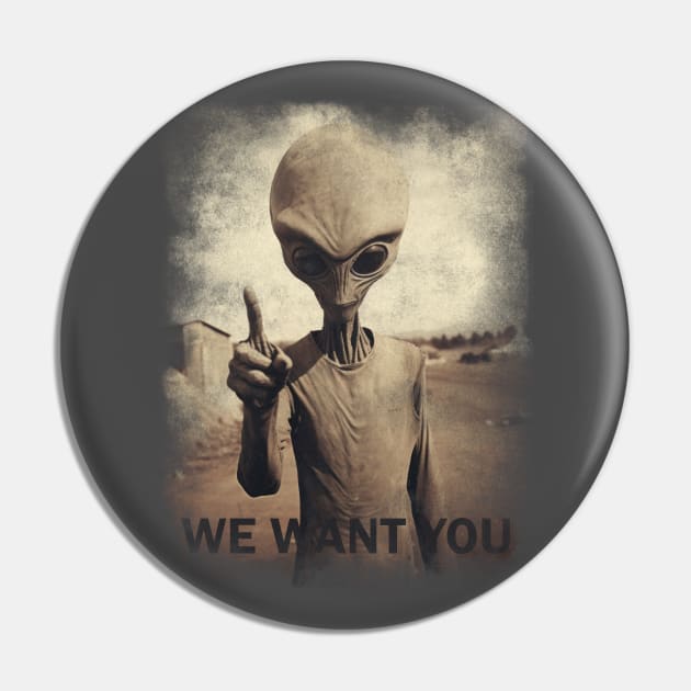 We want you Pin by Myanko