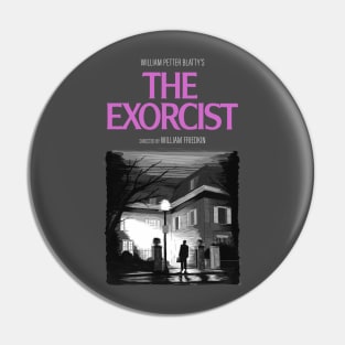 The Exorcist Illustration with title Pin