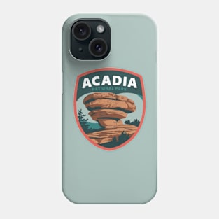 Acadia National Park Bubble Rock Phone Case