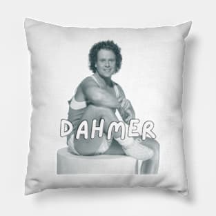 Jeffrey Dahmer art 90s style retro vintage 80s Pillow