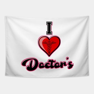 I Heart Doctor's Tapestry