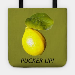 Pucker Up Lemon Tote