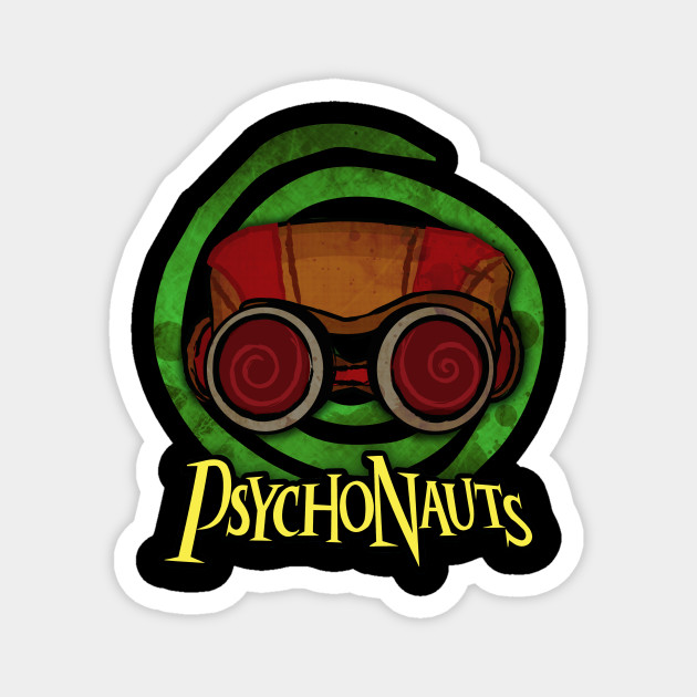 Psychonauts Raz Green Psychonaut Magnet Teepublic