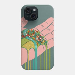 Earth Hand Phone Case