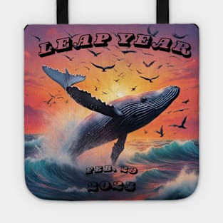 Leap Year and a leaping whale Tote