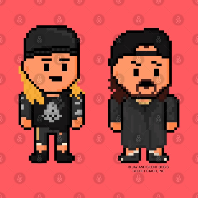 Crave Not These Things in 1995 Pixel Jay and Silent Bob by gkillerb