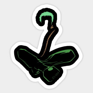 Roronoa Zoro Sticker for Sale by OnePieceStore28