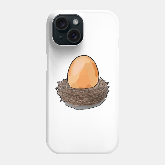 Nest Egg Phone Case by CleggEmporium